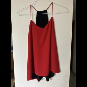Black‎ And Red Reversible Tank
